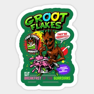 Groot Flakes Sticker